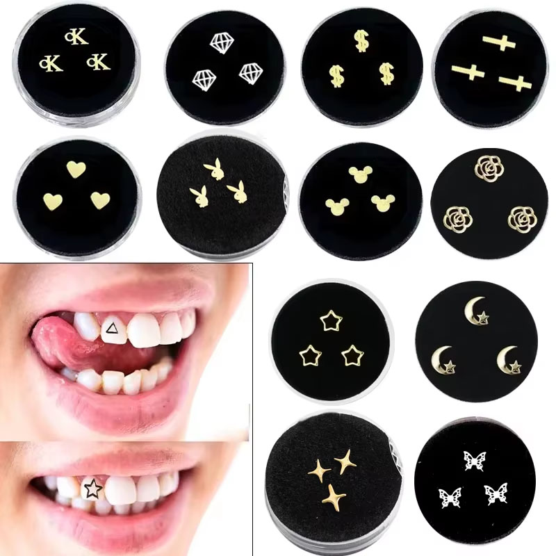 3/5 Boxes Dental Ornaments Jew – Tooth Gem Kit recenzja i cena