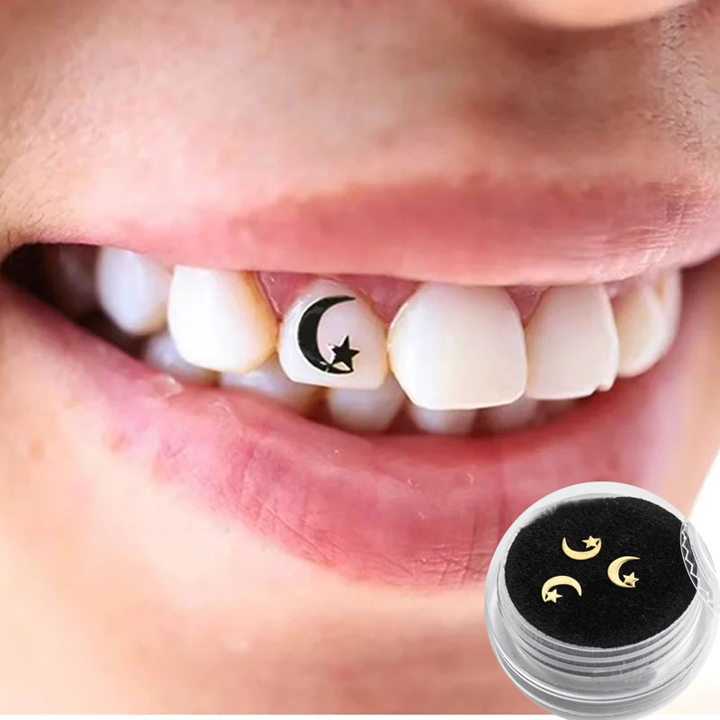 3/5 Boxes Dental Ornaments Jew – Tooth Gem Kit recenzja i cena