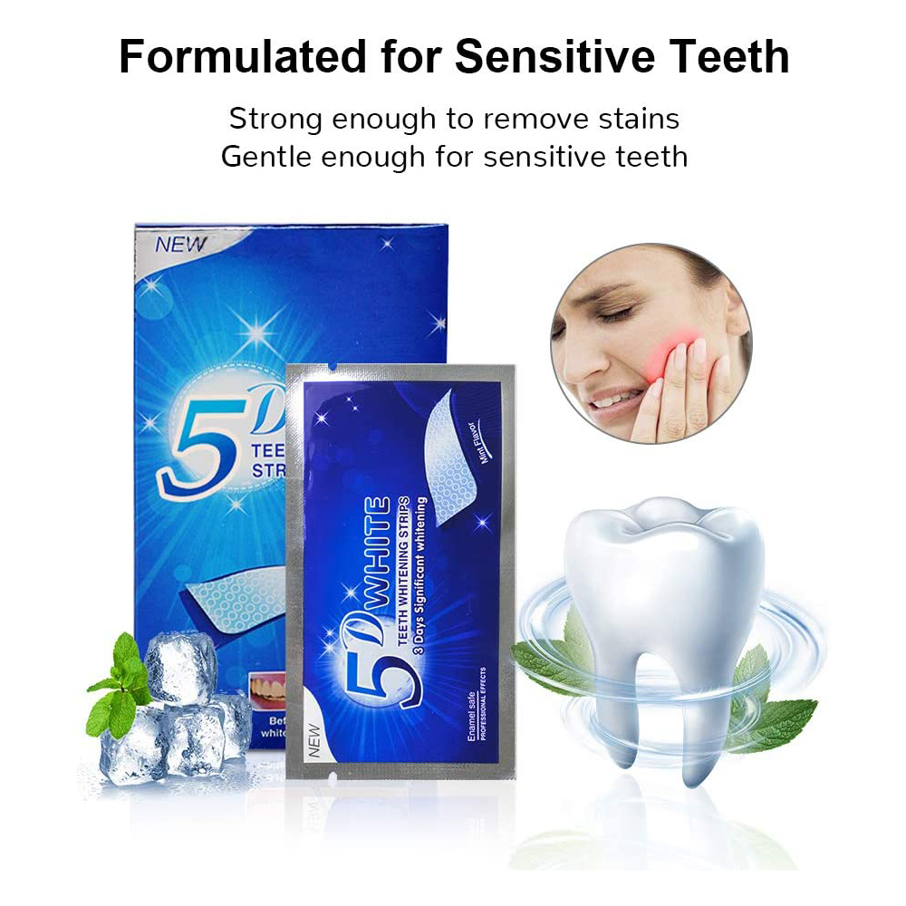 5D White Teeth Whitening Strip – Teeth Whitening Session recenzja i cena
