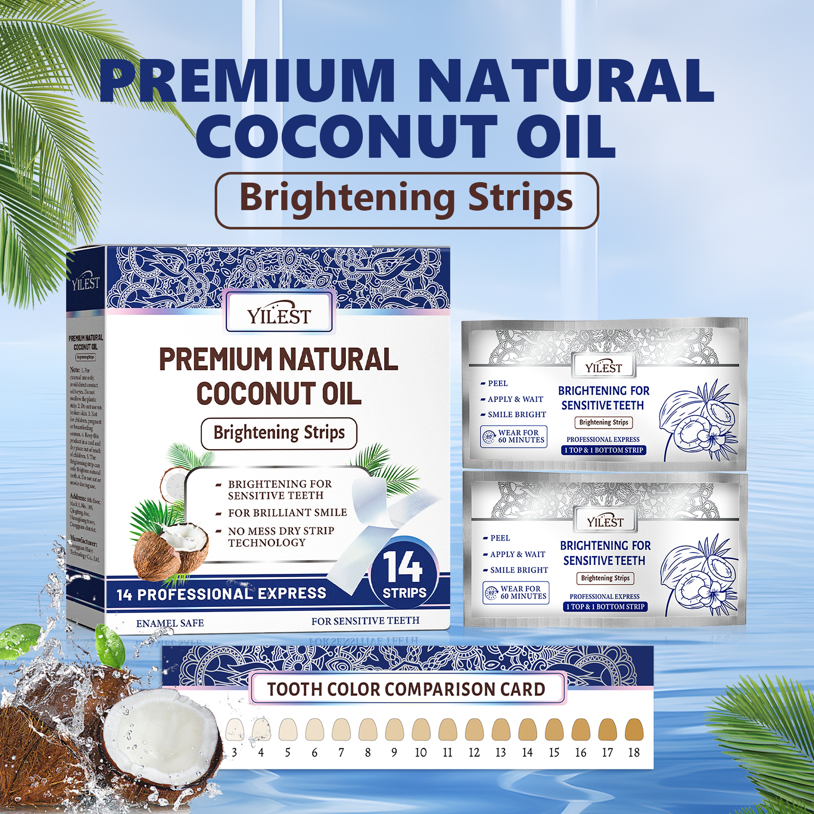 Teeth Whitening Strips 14pcs C – Teeth Whitening Flash recenzja i cena