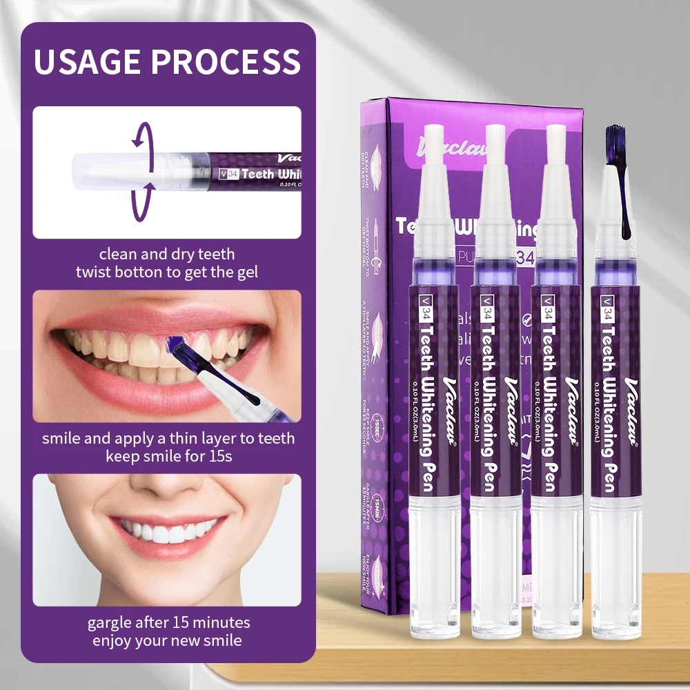Vaclav V34 Purple teeth whiten – Teeth Whitening Session recenzja i cena