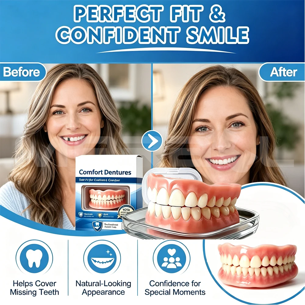 False Teeth Upper Lower Veneer – Teeth Whitening Veneers recenzja i cena