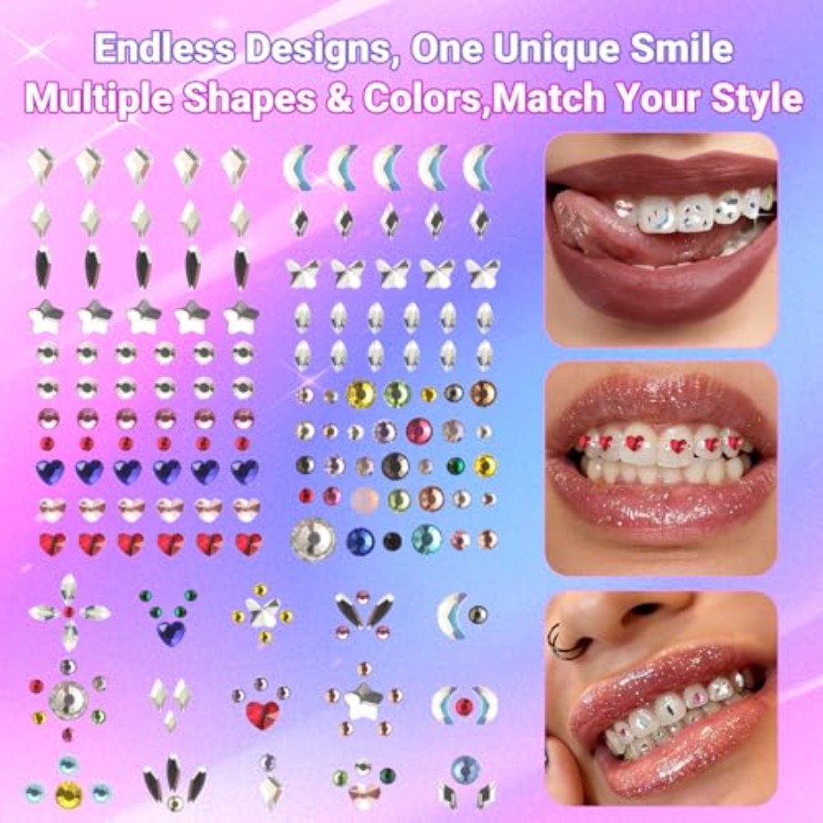 Tooth Gem Kit for Women Men -  – Tooth Gem Kit recenzja i cena
